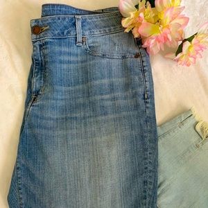 Lane Bryant Woman Girlfriend rip Jeans Size 18